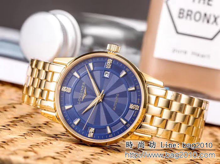 LONGINES浪琴 經典大三針 全自動機械 精品男士腕表 WSS0857